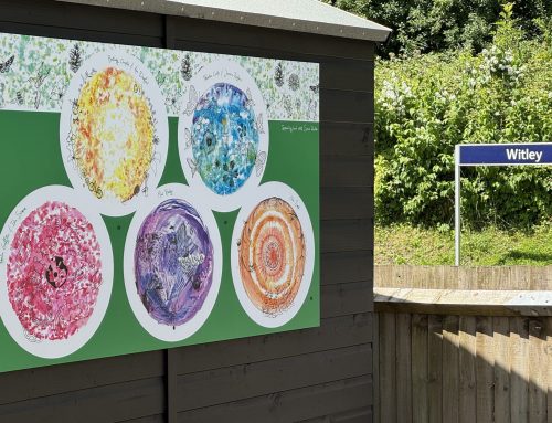 An original work of art unveiled